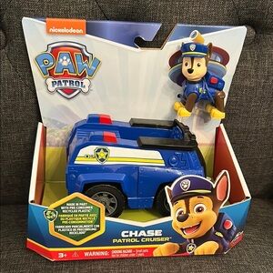 NEW Nickelodeon Blue Paw Patrol Chase Vehicle Set